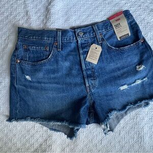 Levi's 501 Denim shorts Size 32 NWT